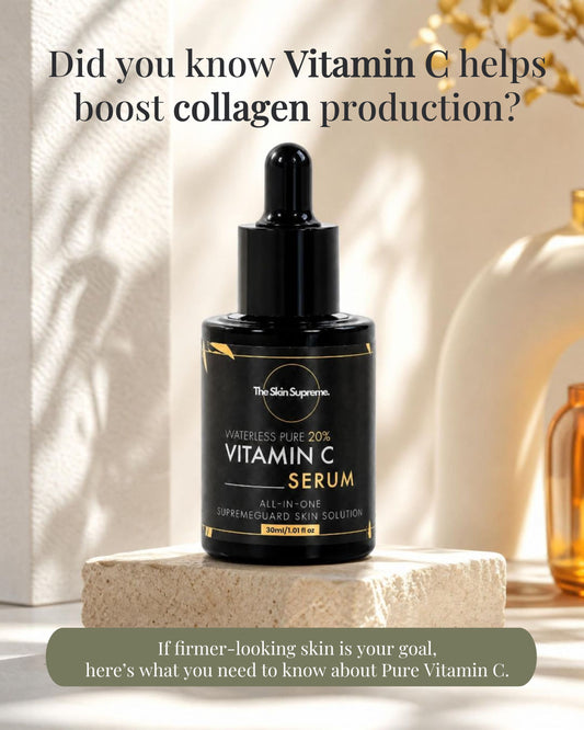 The Science of Collagen, Skin Ageing & Our Waterless Vitamin C Philosophy