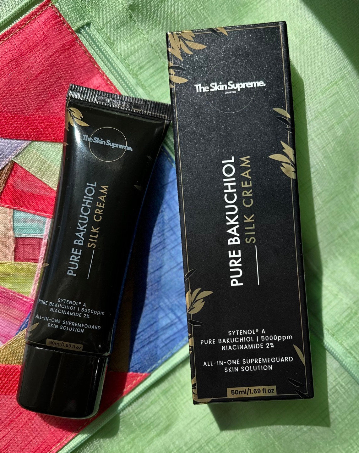 [プレミアム成分でオールインワン] ピュアバクチオール シルククリーム 50ml
