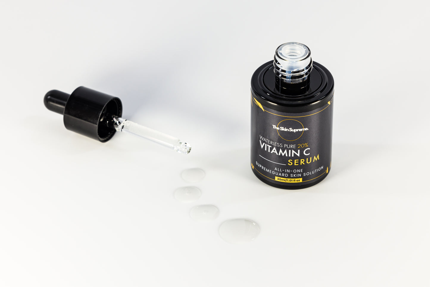 [プレミアム成分でオールインワン] 無水純粋ビタミンC 20%セラム 30ml