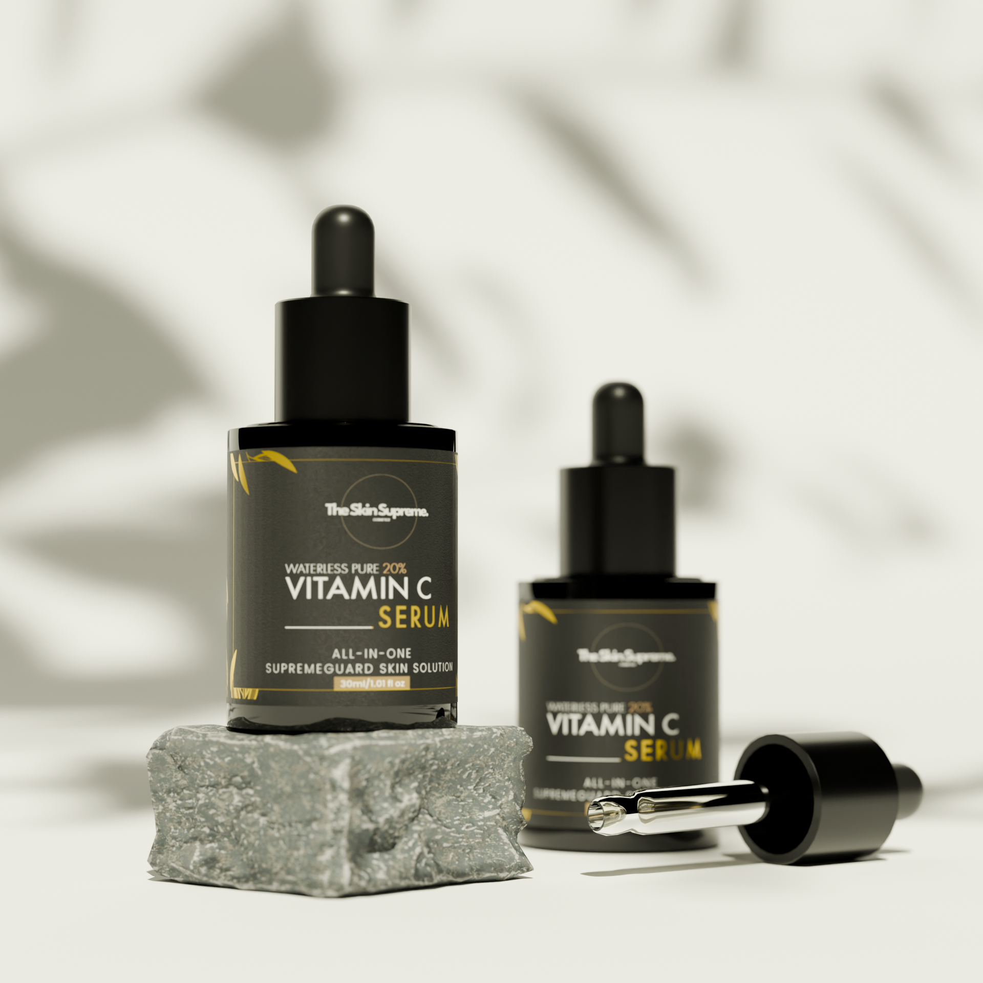 Waterless Pure Vitamin C Serum 20% – The Skin Supreme Waterless Pure Vitamin C Serum 20% – The Skin Supreme