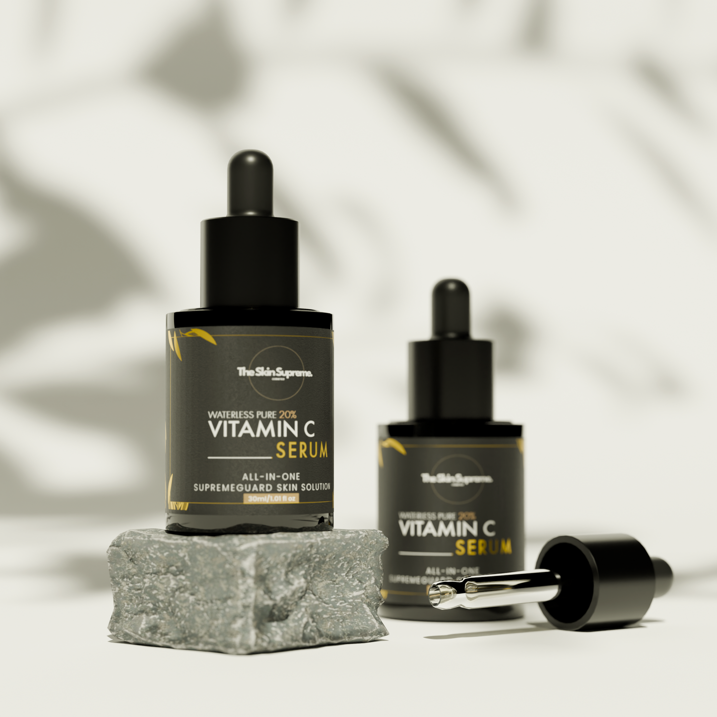 [プレミアム成分でオールインワン] 無水純粋ビタミンC 20%セラム 30ml