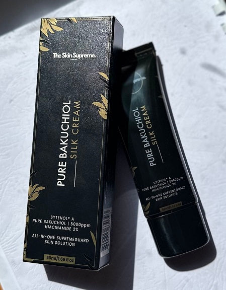 [プレミアム成分でオールインワン] ピュアバクチオール シルククリーム 50ml