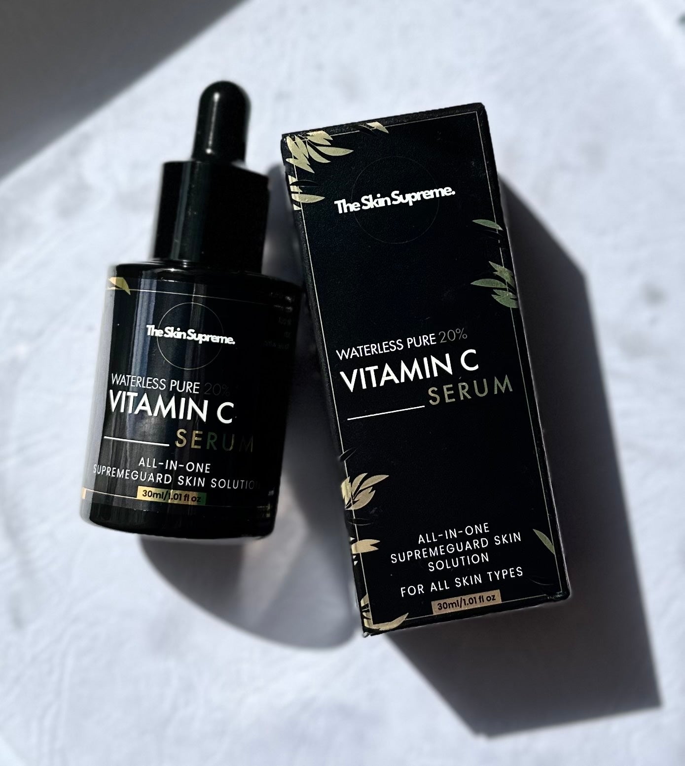 [プレミアム成分でオールインワン] 無水純粋ビタミンC 20%セラム 30ml